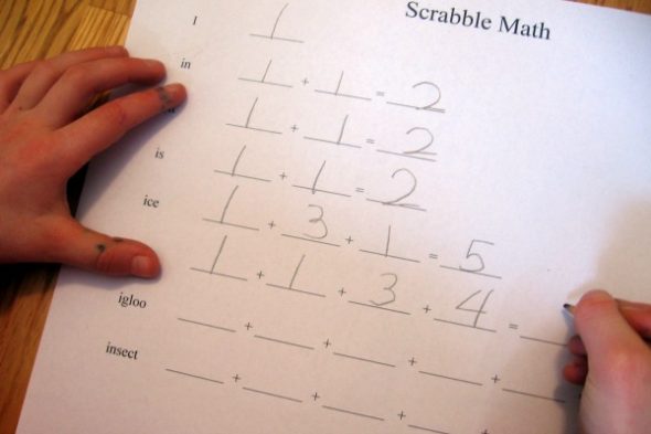 在工作表上写作