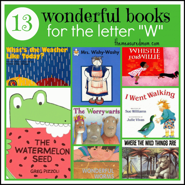 13个精彩的书籍 - 字母-W ---测量妈妈