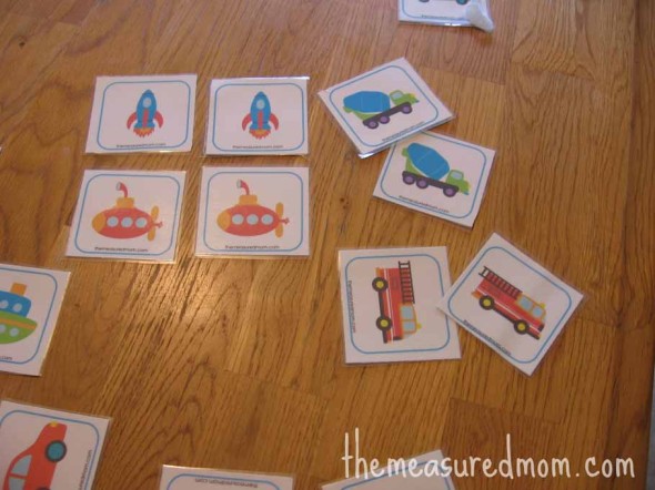 配套运输记忆游戏