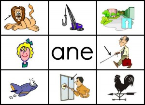 寻找免费的长元音印刷?买一套11字的家庭垫子和卡片。