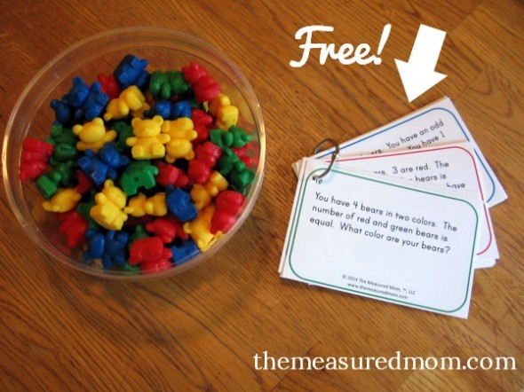 寻找一个有趣的解决问题的活动?为一年级和二年级打印这20张免费的问题解决卡。伟大的中心!