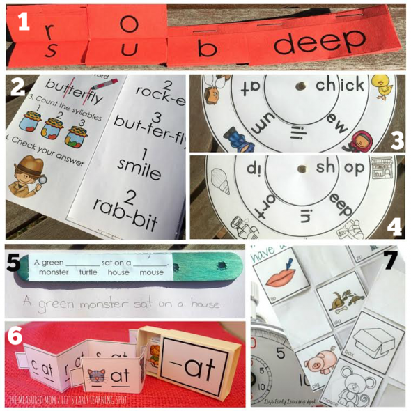 打印这些免费赠品5分钟数学和扫盲活动!适合填补这些额外的五分钟。