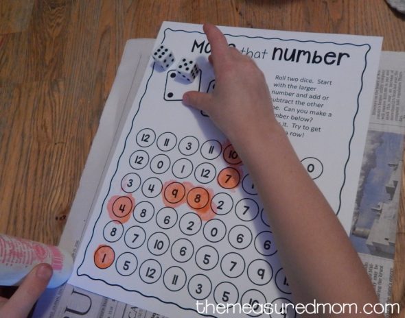 加法和减法游戏3