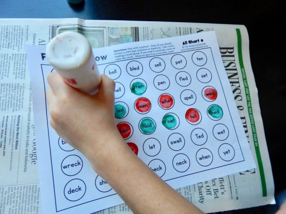 打印这些免费游戏,帮助您的学习者掌握简短的电子字!