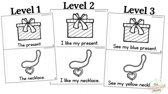 打印这些简单的情人节读者,为您的学生刚刚开始阅读。他们有三个难度!