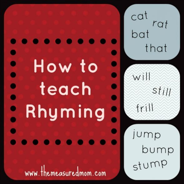 想知道如何教押韵?学习一些有趣的学习方法，加上你的孩子会喜欢的押韵游戏的列表。