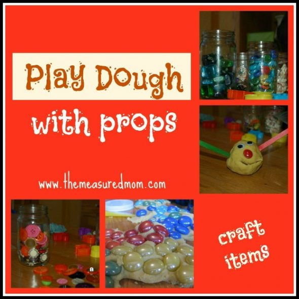 简单的玩面团的想法-丈量的妈妈