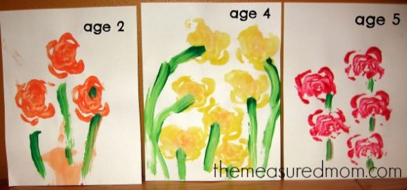 字母F芹菜印花鲜花