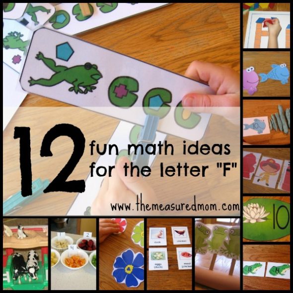 字母f数学 - 测量的妈妈