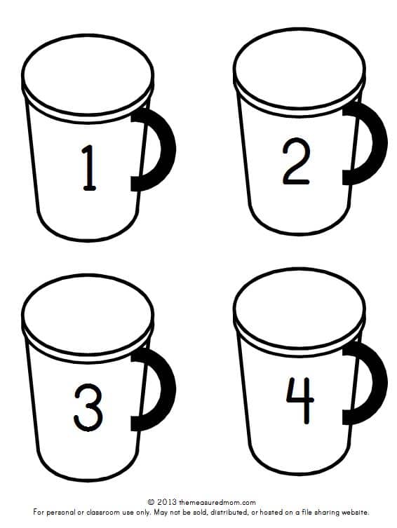 热巧克力卡片是黑白的