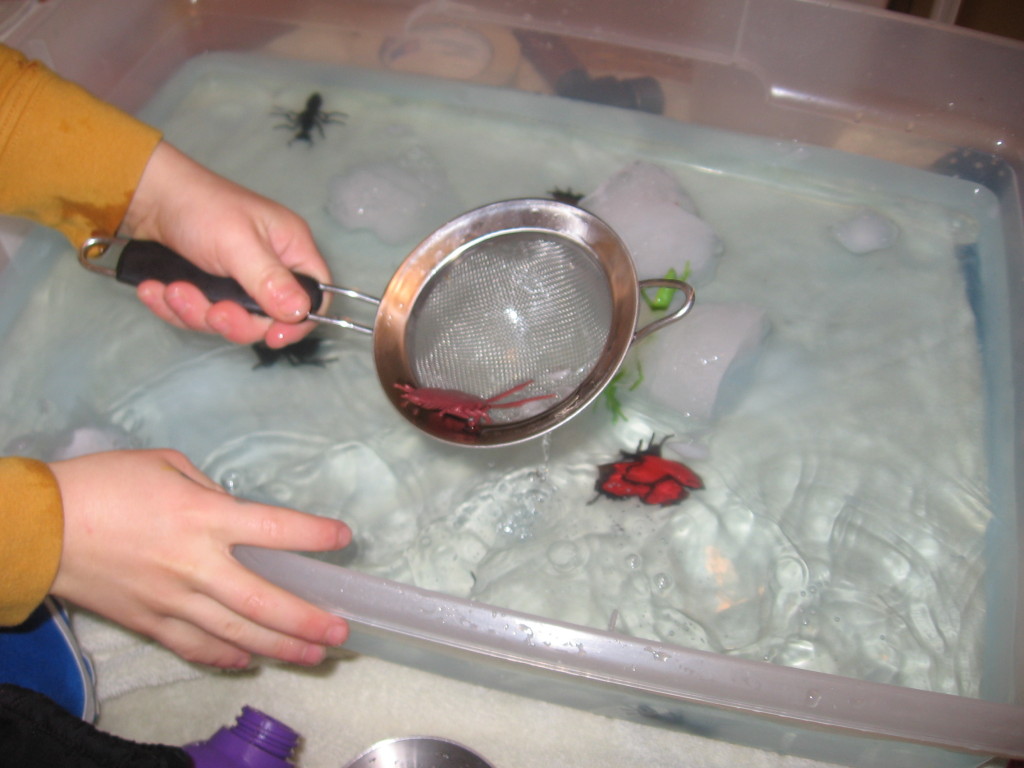 孩子钓鱼用筛子钓鱼玩具蟑螂