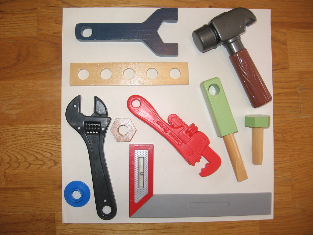 纸上玩具工具