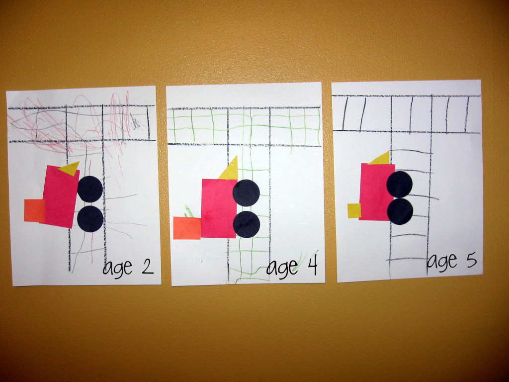 字母t剪切和粘贴训练与轨道