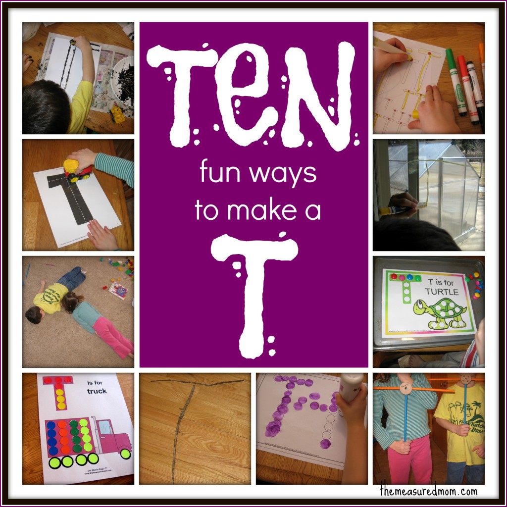 10个有趣的方法让T -丈量妈妈