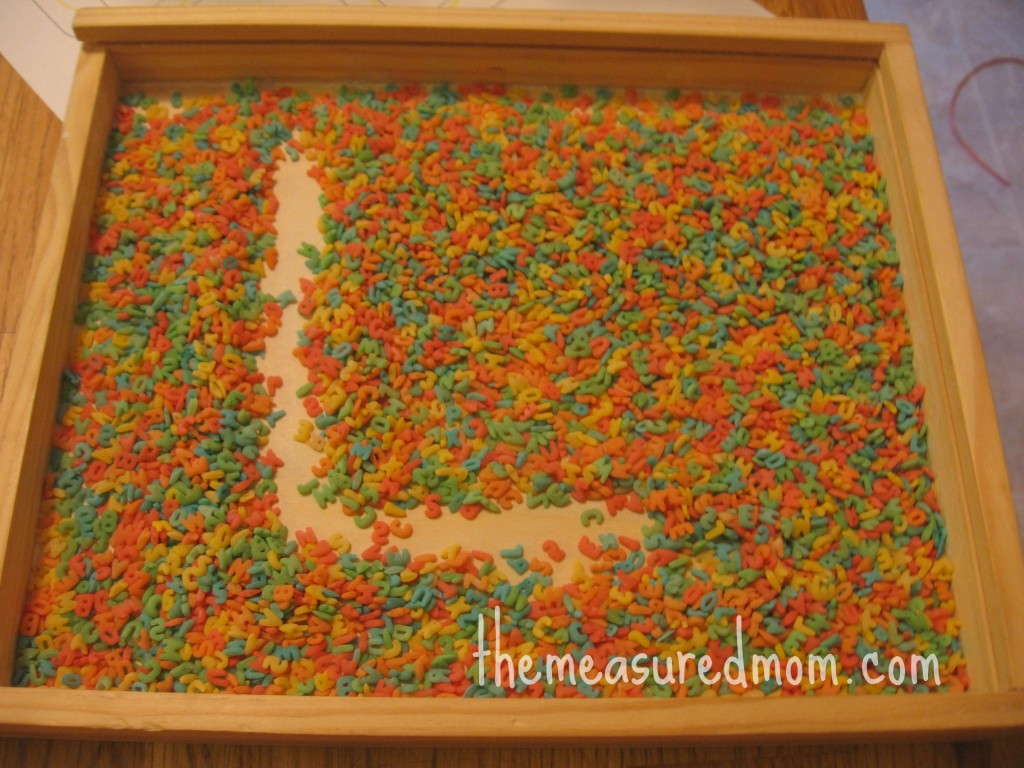 我写的字母是意大利面