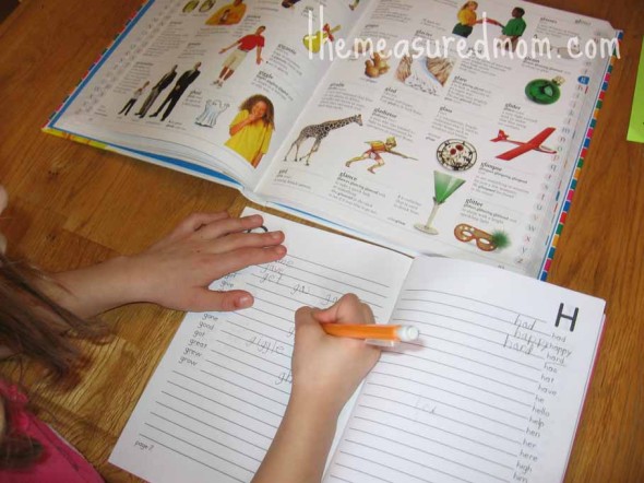 这些免费可打印的拼写词典是惊人的。4-8岁的儿童6种不同的版本。在写作工作坊期间非常适合使用！