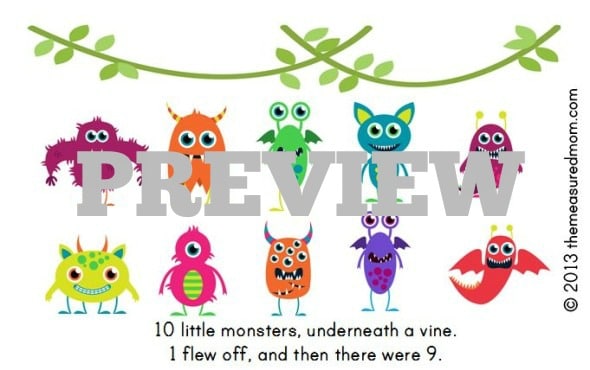 怪物书可打印（预览）