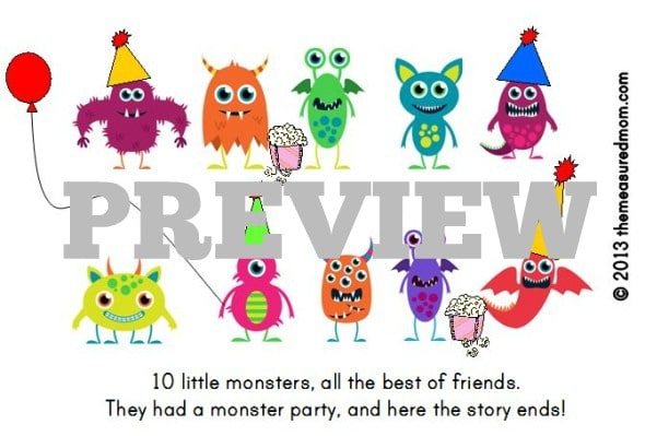 怪物书可打印（预览）