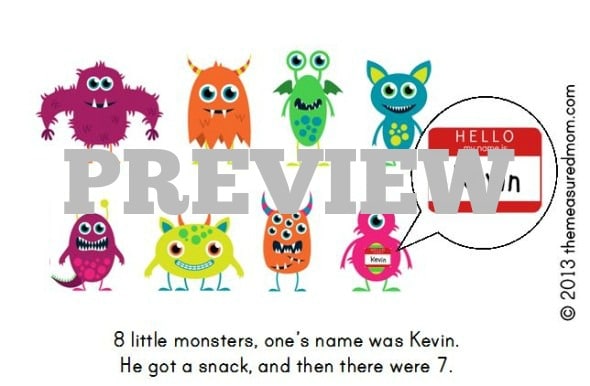 怪物书可打印（预览）