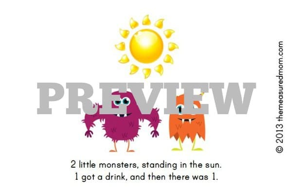 怪物书可打印（预览）