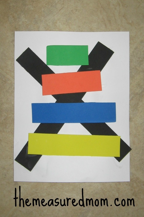 木琴泡沫工艺字母x