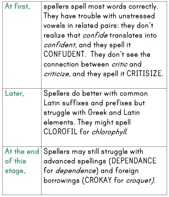 关于写作阶段的图表