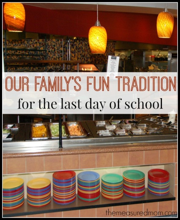 学校传统的最后一天