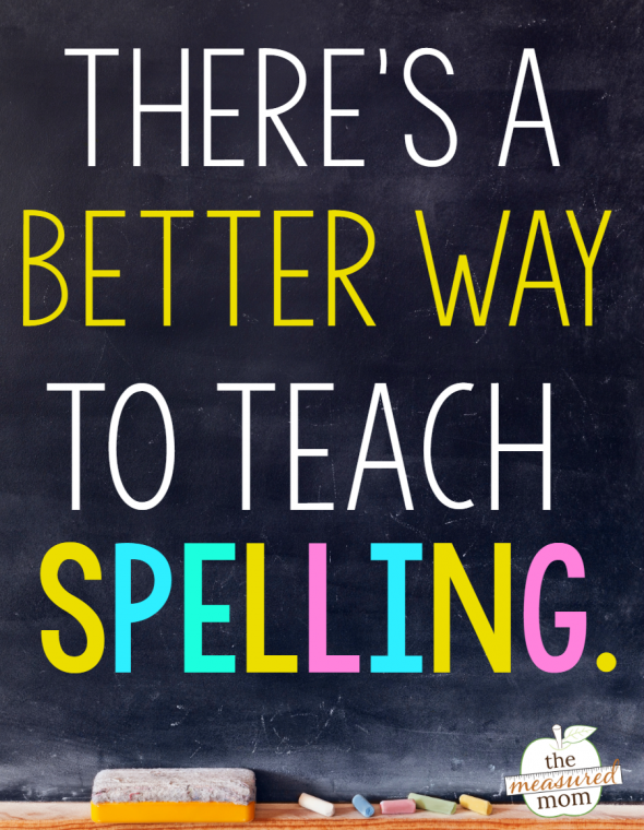 我想知道如何教拼写-然后我发现了这篇解释单词学习的帖子。这真是一个更好的方法！