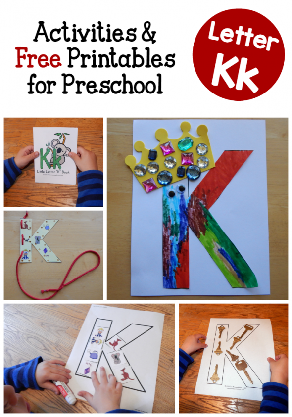 幼儿园的字母K活动