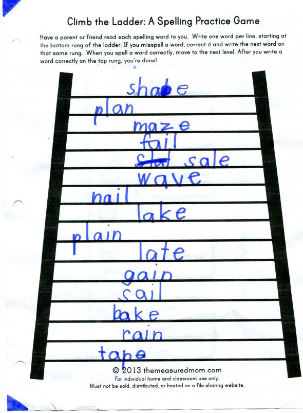 用手拼接拼写单词排序和免费可打印游戏！