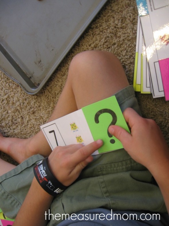 用怪物翻转卡片教失踪的加法!