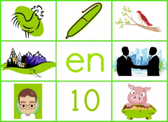 你会在这篇文章中找到7个免费的单词家庭活动- 7 read 'n stick mats for short e!