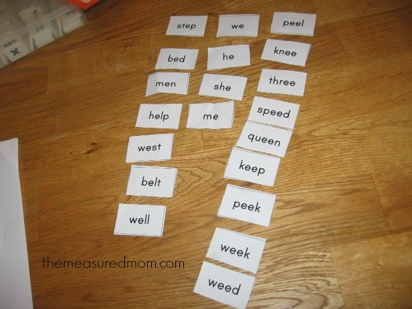 拼写长e？这是一个免费的印刷品！