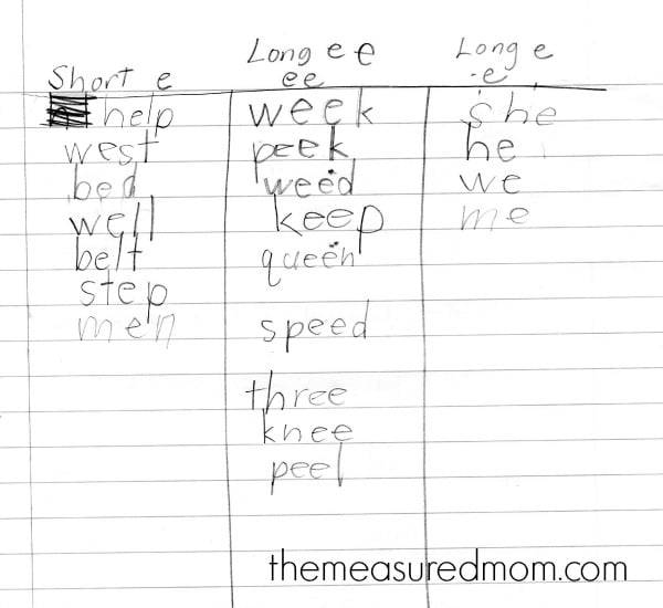 拼写长e？这是一个免费的印刷品！