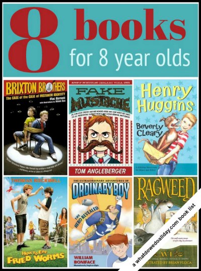 这里有一个巨大的列表，包含了100多本推荐给8-10岁孩子的书!