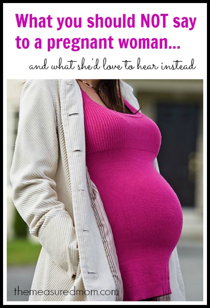怀孕超过9个月，测量的妈妈分享了对孕妇的不言而喻......以及所说的话。