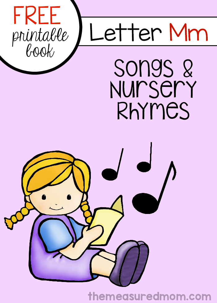 看看the Measured Mom最新的免费信书——你会发现六首适合学步和学龄前儿童的押韵和歌曲!