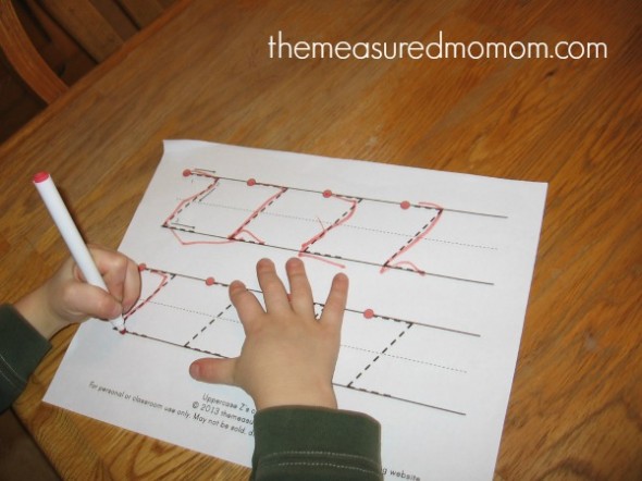 制作字母Z（6） - 测量的妈妈