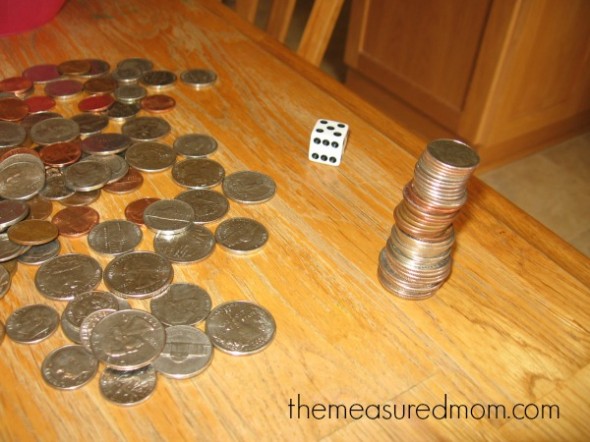 多么有趣的硬币收集活动，幼稚园，和一年级!