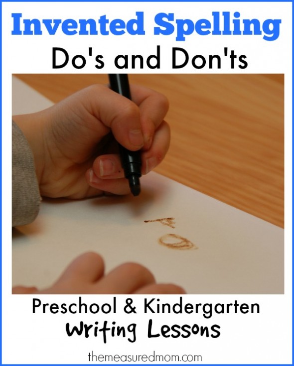 你有没有让你的孩子“发明”拼写？发明的拼写通常被误解。以下是如何使用它......以及如何不。