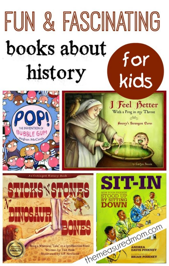 如果你的孩子认为历史是无聊的，一定要看看这个有趣的历史书籍列表!