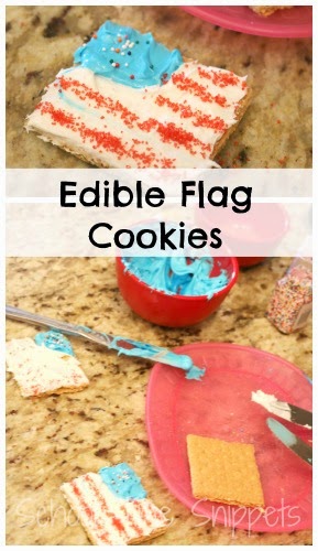 7月4日工艺 - 食用旗帜饼干