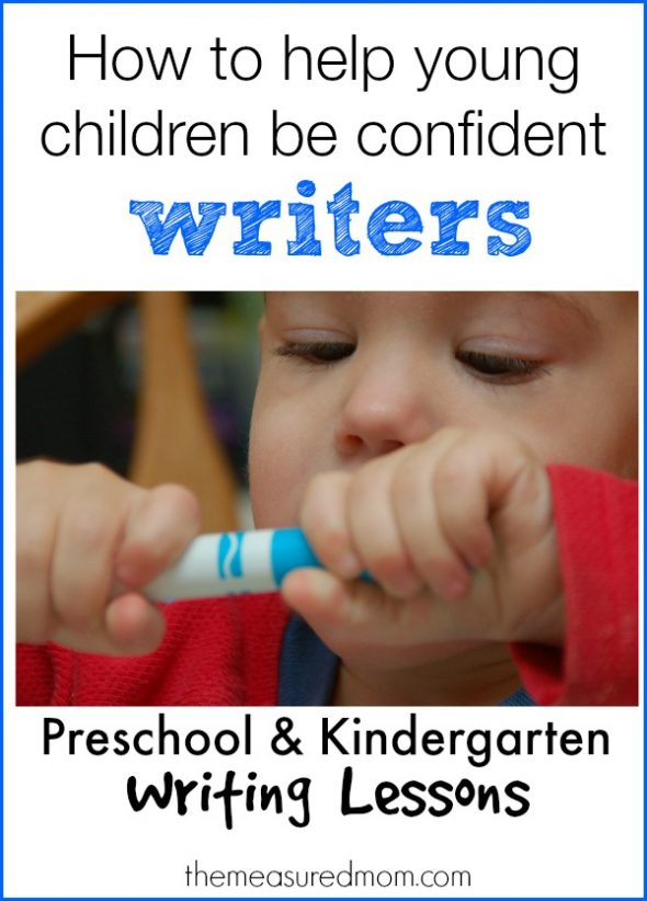 你是教育学龄前是写的吗？尝试这些提示帮助他们成为自信和热情的作家！