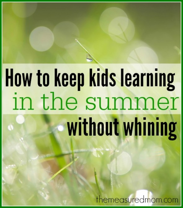 让孩子们在夏天学习