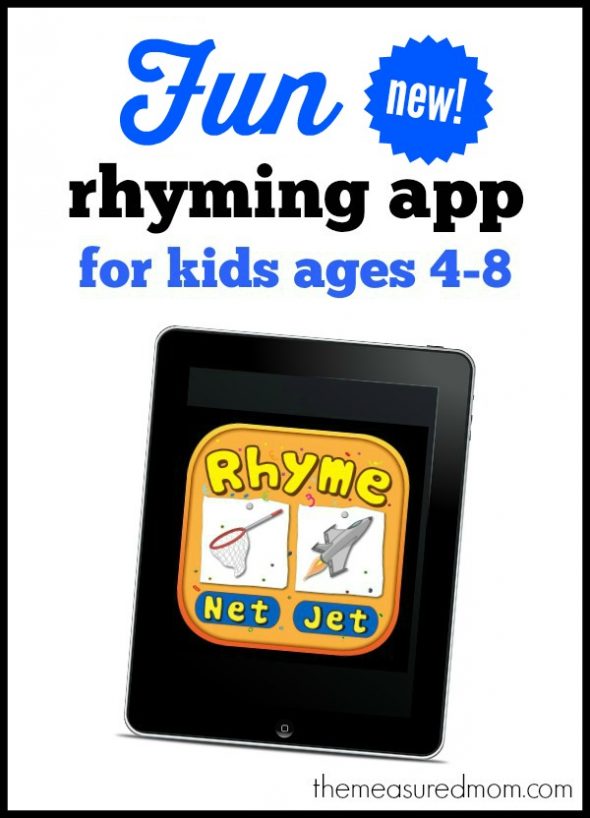 有趣的新押韵应用程序的孩子4-8岁