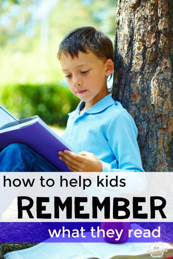 帮助孩子记住他们读的东西