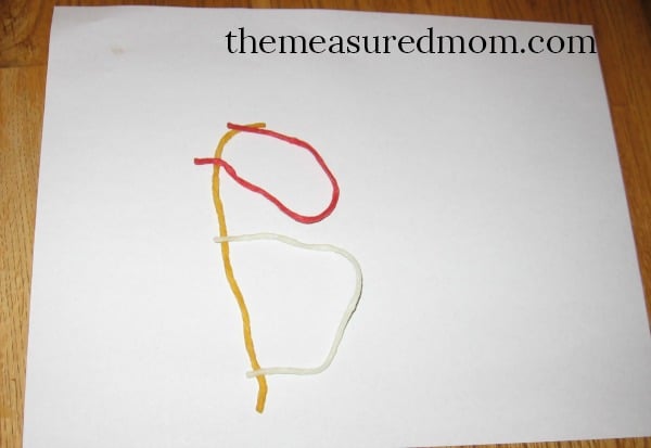 用折叠式书写练习