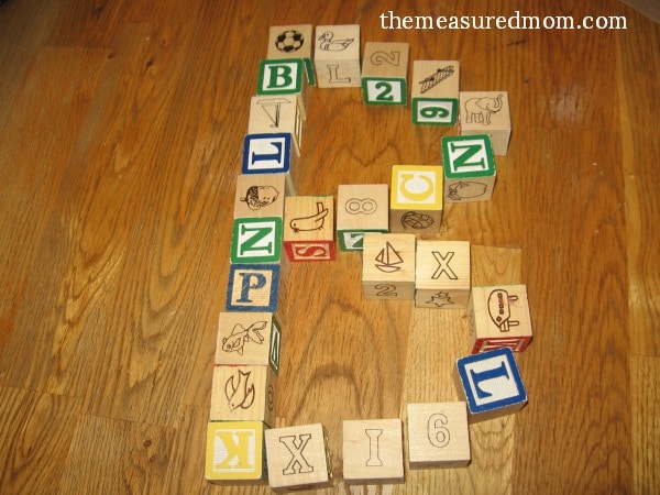 用块的手写练习