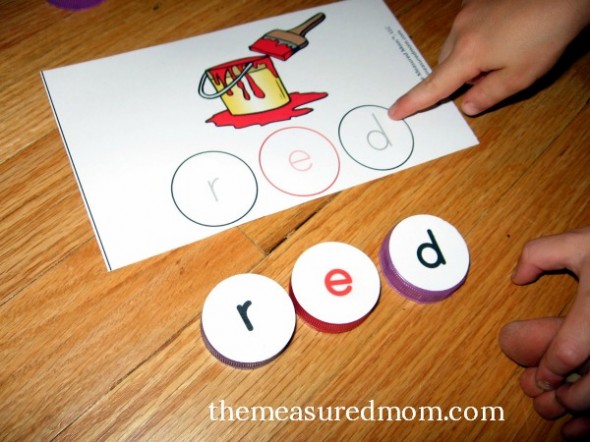 牛奶帽拼写垫片短e字词4