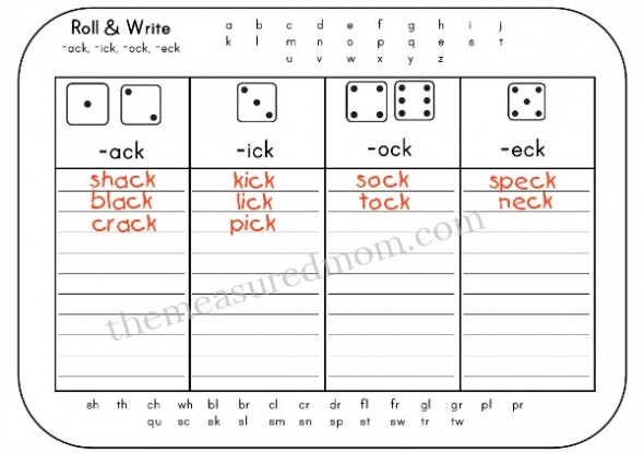 我喜欢这些拼写游戏，因为他们是一个玩家！只需打印并为您的孩子提供一个短元音拼写实践。